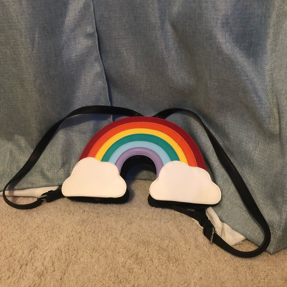rainbow shaped backpack